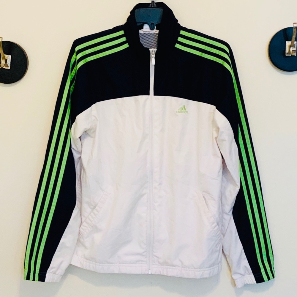 Old School Adidas Windbreaker Jacket